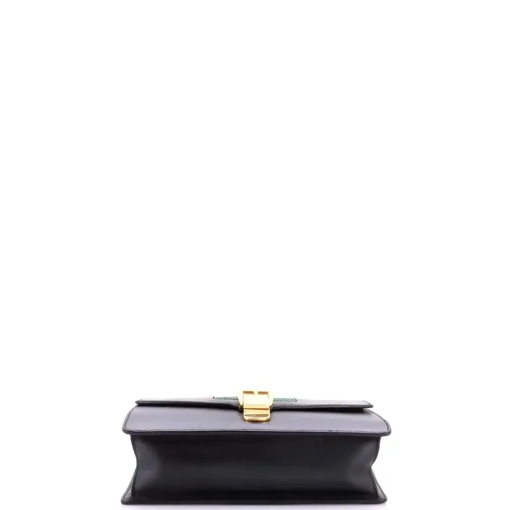 Gucci Sylvie Shoulder Bag Leather Small #242699G82B - Picture 4 of 9